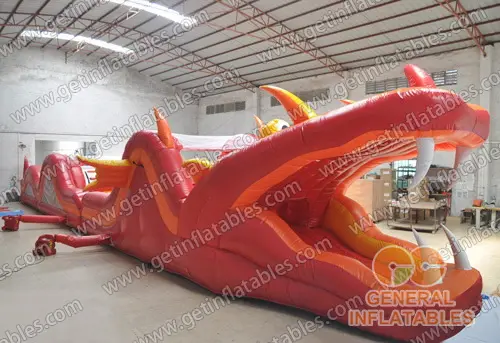 Fire dragon obstacles