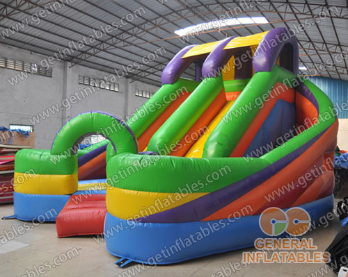 Inflatable combo obstacle