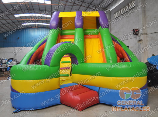 Inflatable combo obstacle