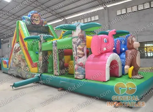 Jungle obstacle course