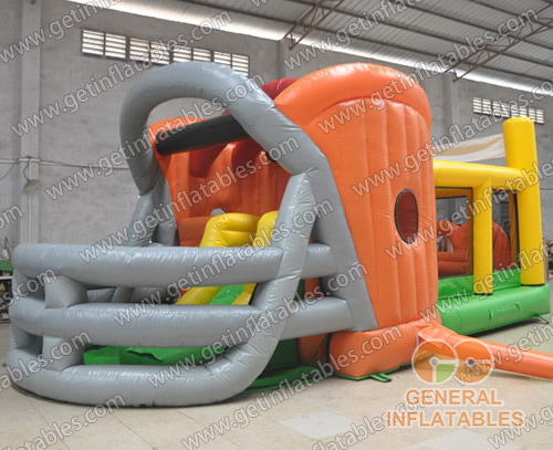 Rugby inflatable obstacle