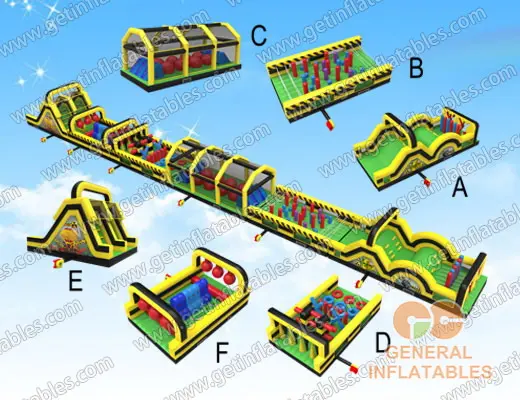 GO-151 Large Linear Obstacle course