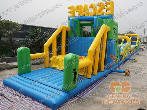 Giant challenge obstacle course