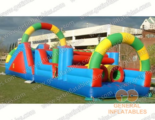 GO-018 Inflatable Obstacle Course