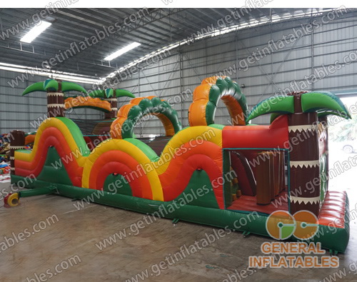 Jungle obstacle course