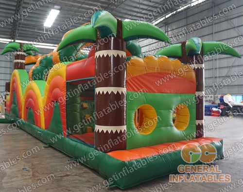 Jungle obstacle course