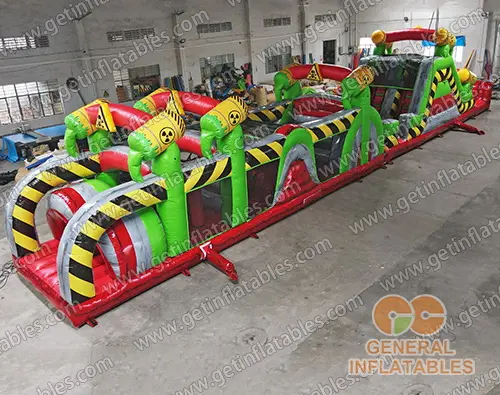 GO-204 Toxic nuclear obstacle course with detachable pool and stopper