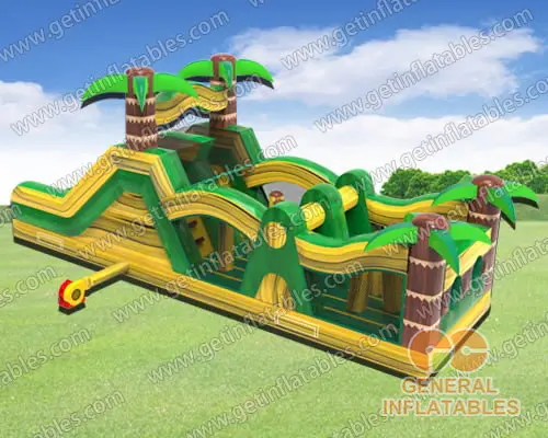 GO-207 Palm trees obstacle course