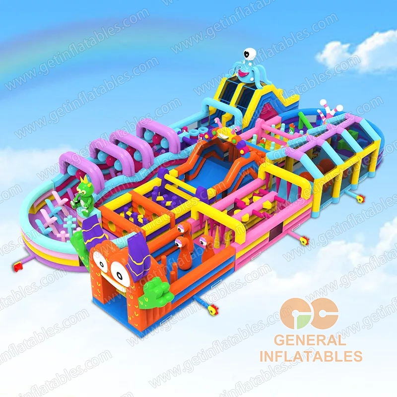  Monster Giant Multi-Obstacle Run