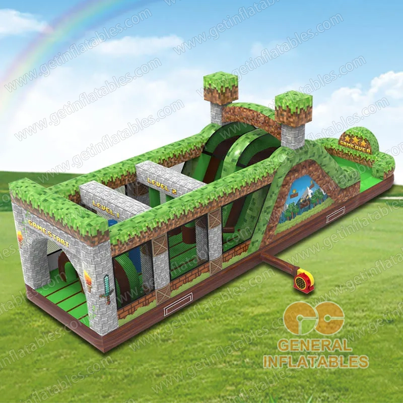 GO-254 Pixel Game Obstacle Course