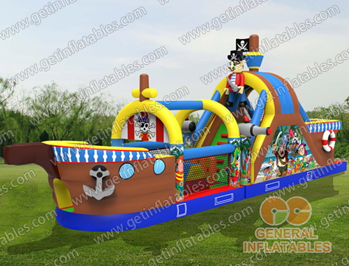 GO-29 Pirate ship obstacles