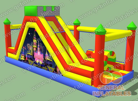 GO-094 Inflatable castle obstacle 