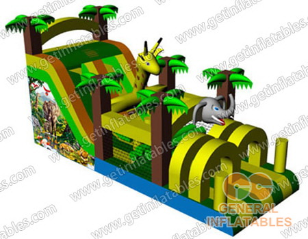 GO-096 Inflatable Jungle obstacle 