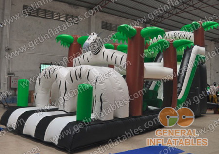 GO-097 Zebra in Jungle obstacle