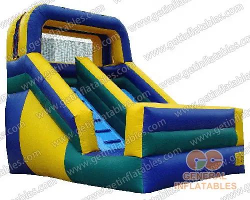 Inflatable slide