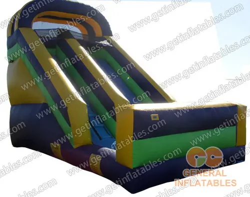 Inflatable slide