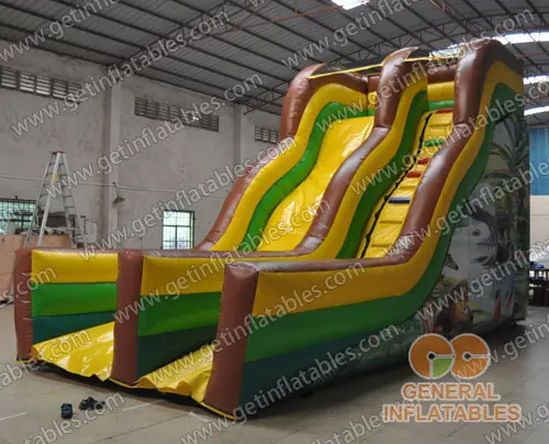 GS-185 Single Lane Dry Wave Slides