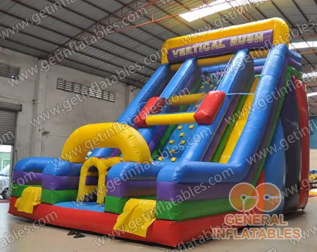 Inflatable vertical rush
