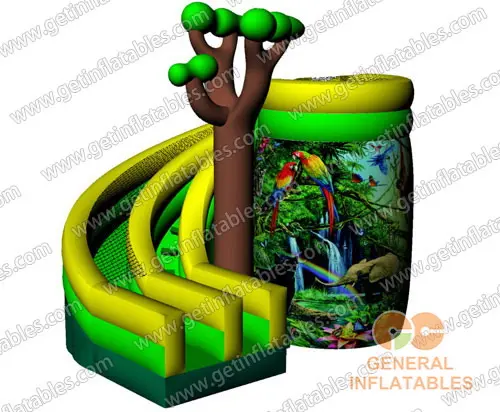 Twister jungle slide