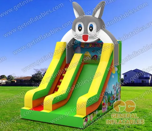 Easter bunny slide