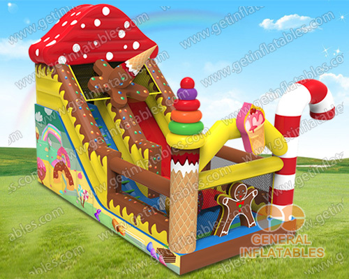 GS-270 Inflatable candy slide