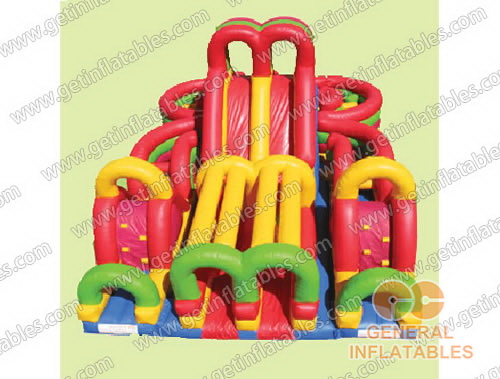 red slide inflatable