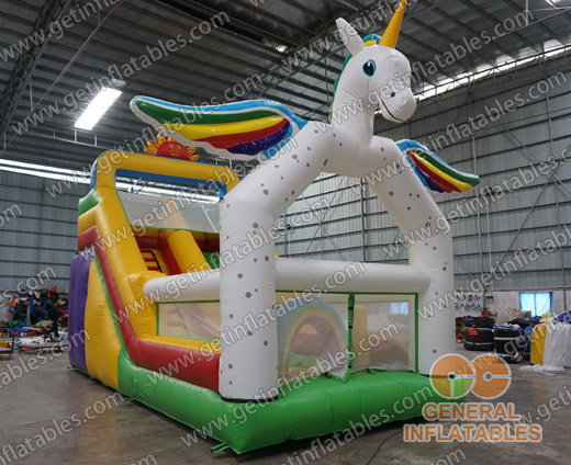 GS-5 Unicorn inflatable slide