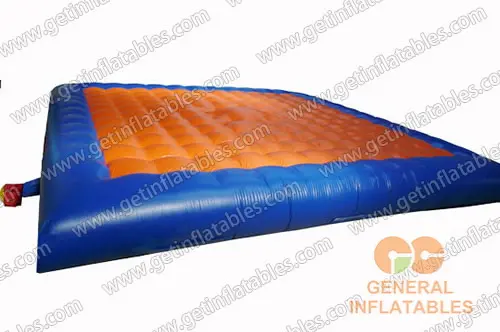 Inflatable trampoline