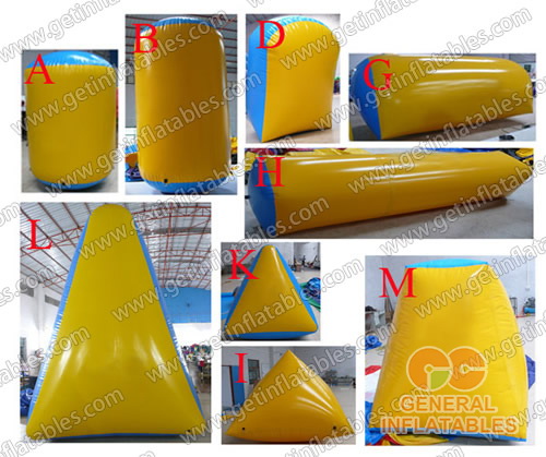 GSP-107 Inflatable Paintball Bunker