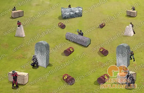 Paintball bunkers