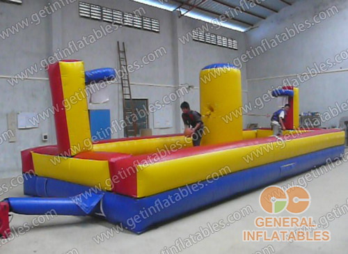 GSP-65 Inflatable Bungee Run with Basketball Hoop