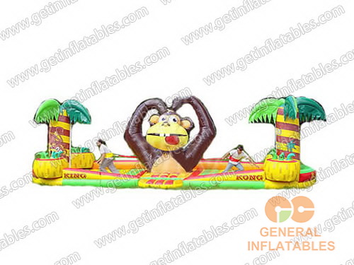 GSP-077 Inflatable Tropical Bungee Run