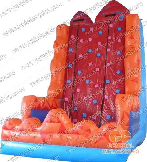 the Flaming Mountain Inflatable Climbing Game