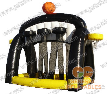GSP-087 8 Person Inflatable Basketball Stand