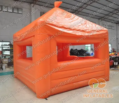 Inflatable booth