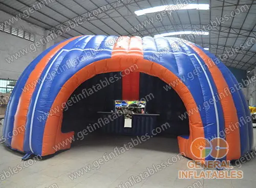 Inflatable booth