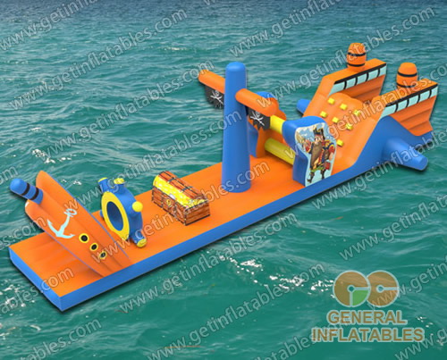 GW-002 Pirate ship water game
