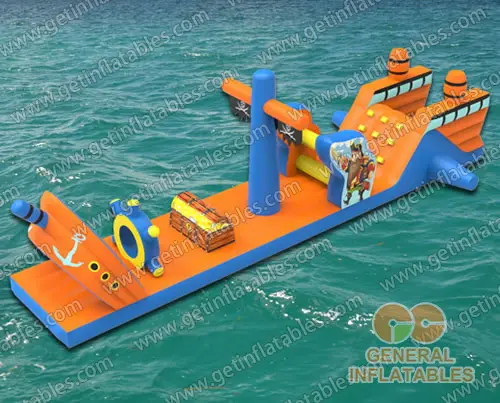 Pirate ship water game