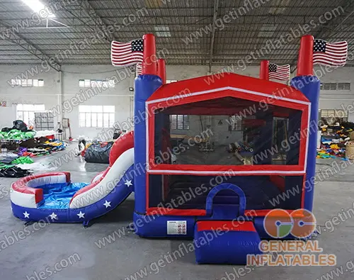 USA inflatable combo