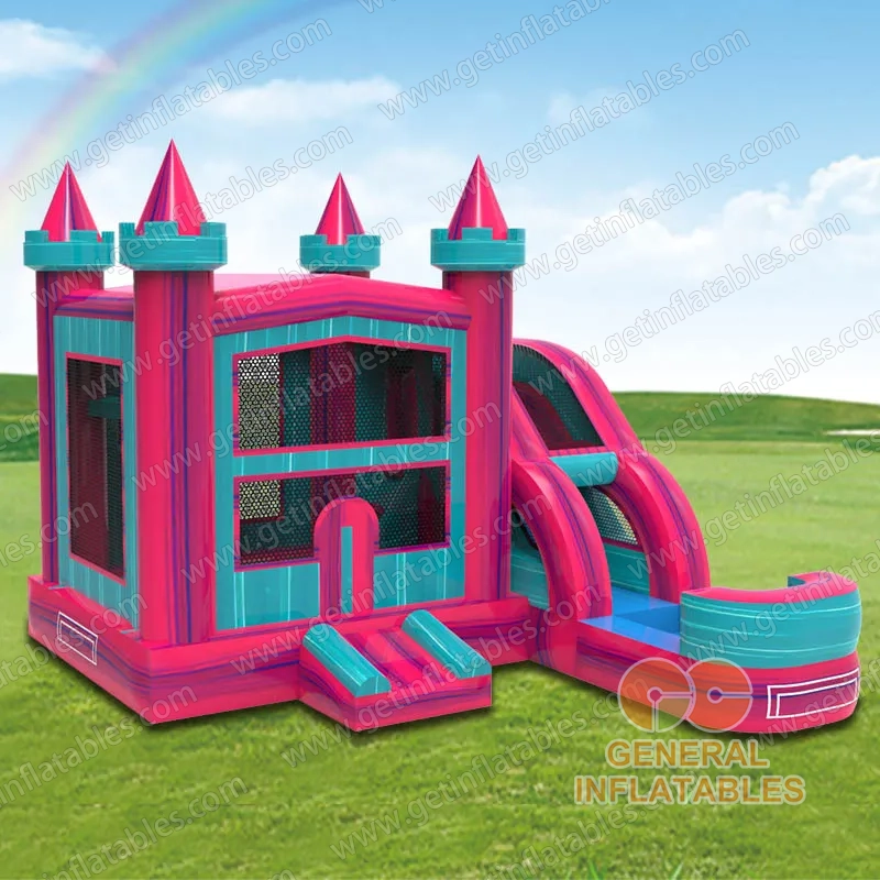 GWC-170 Inflatable Castle Combo Wet/Dry