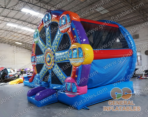 Ferris wheel inflatable dual combo