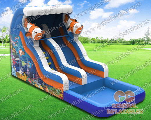 GWS-110 Clownfish water slide