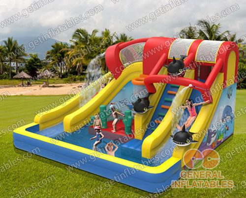 GWS-119 Cool your summer! Waterslides