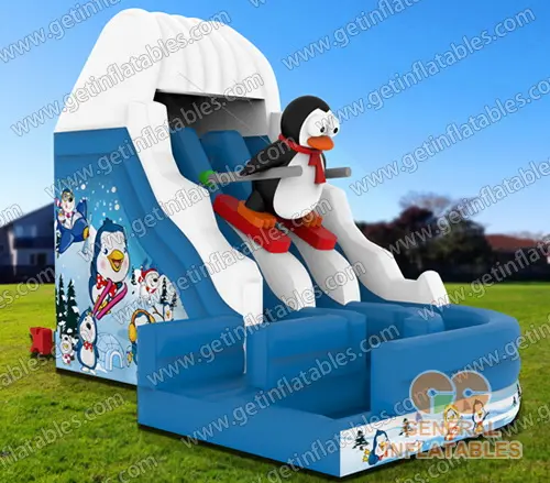 Penguin water slide