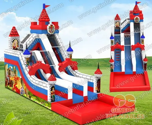 Castle water slide