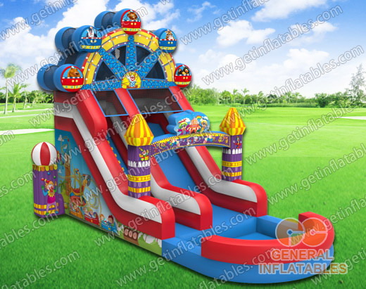 Circus water slide