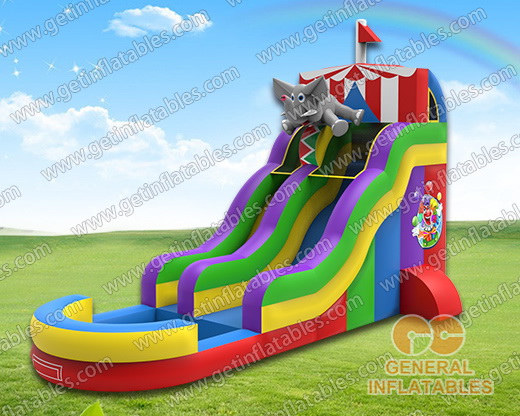 Circus water slide