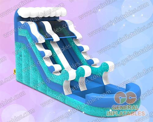 GWS-222 Sparkle blue waterslide