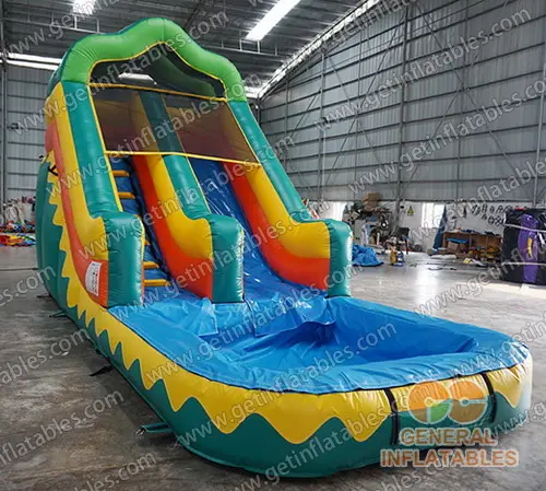 Yard water slide