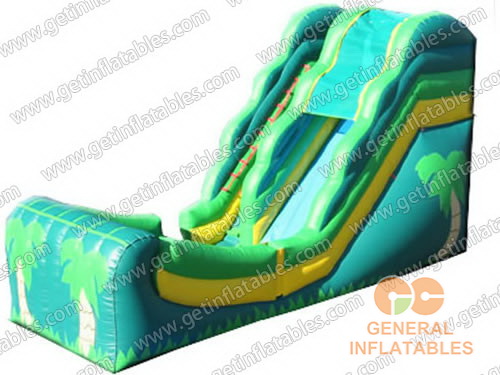Jungle River Inflatable Water Slide